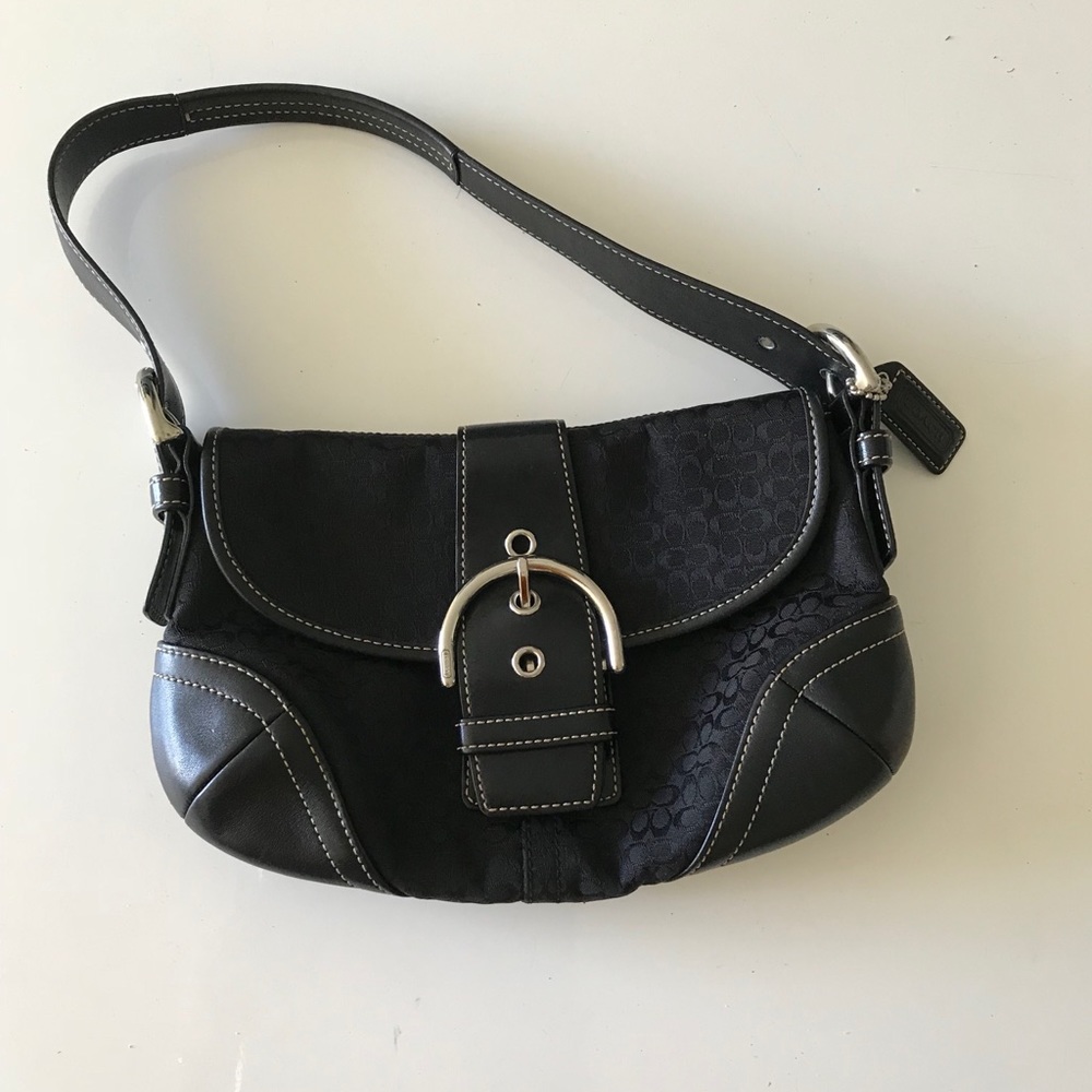 Coach black purse